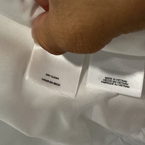 Kasper White Open Front Jacket Sz 1X - Picture 6 of 10